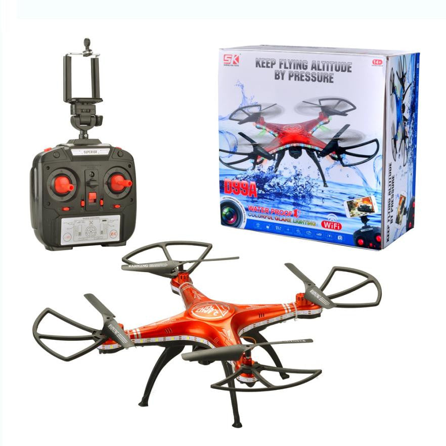 Mini Drone  WIFI FPV 2MP Camera 2.4G 4CH 6Axis Water Resistant